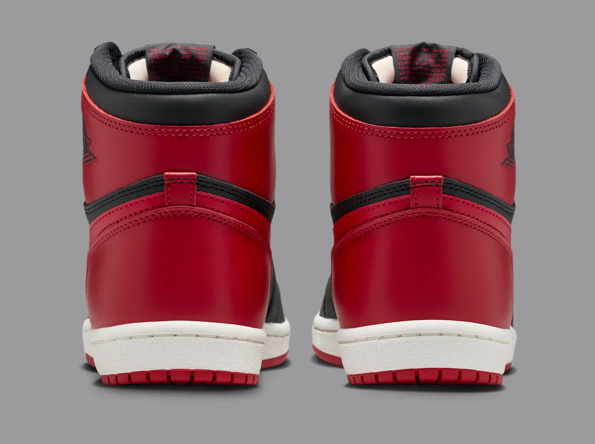 Air Jordan 1 High ’85“Bred”2025假日季重磅回归，复刻元年细节致敬经典
