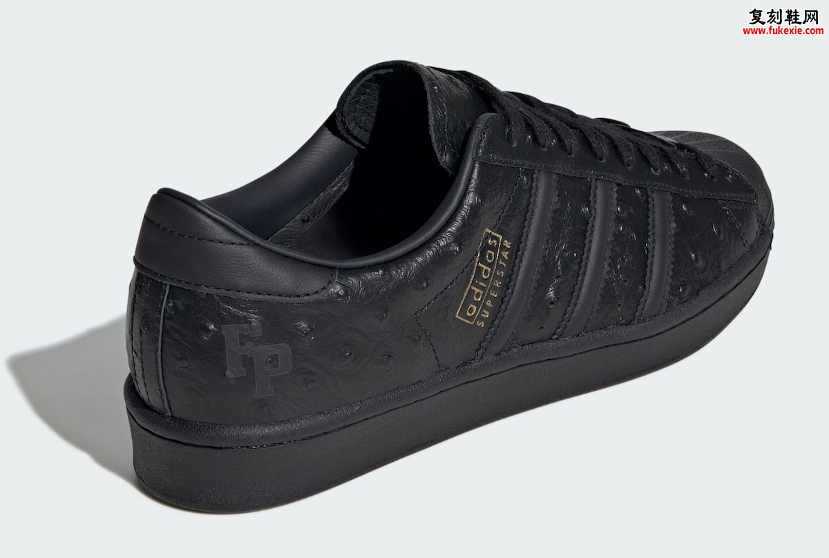 Footpatrol联名阿迪达斯Superstar二十周年纪念版 鸵鸟皮材质重塑经典
