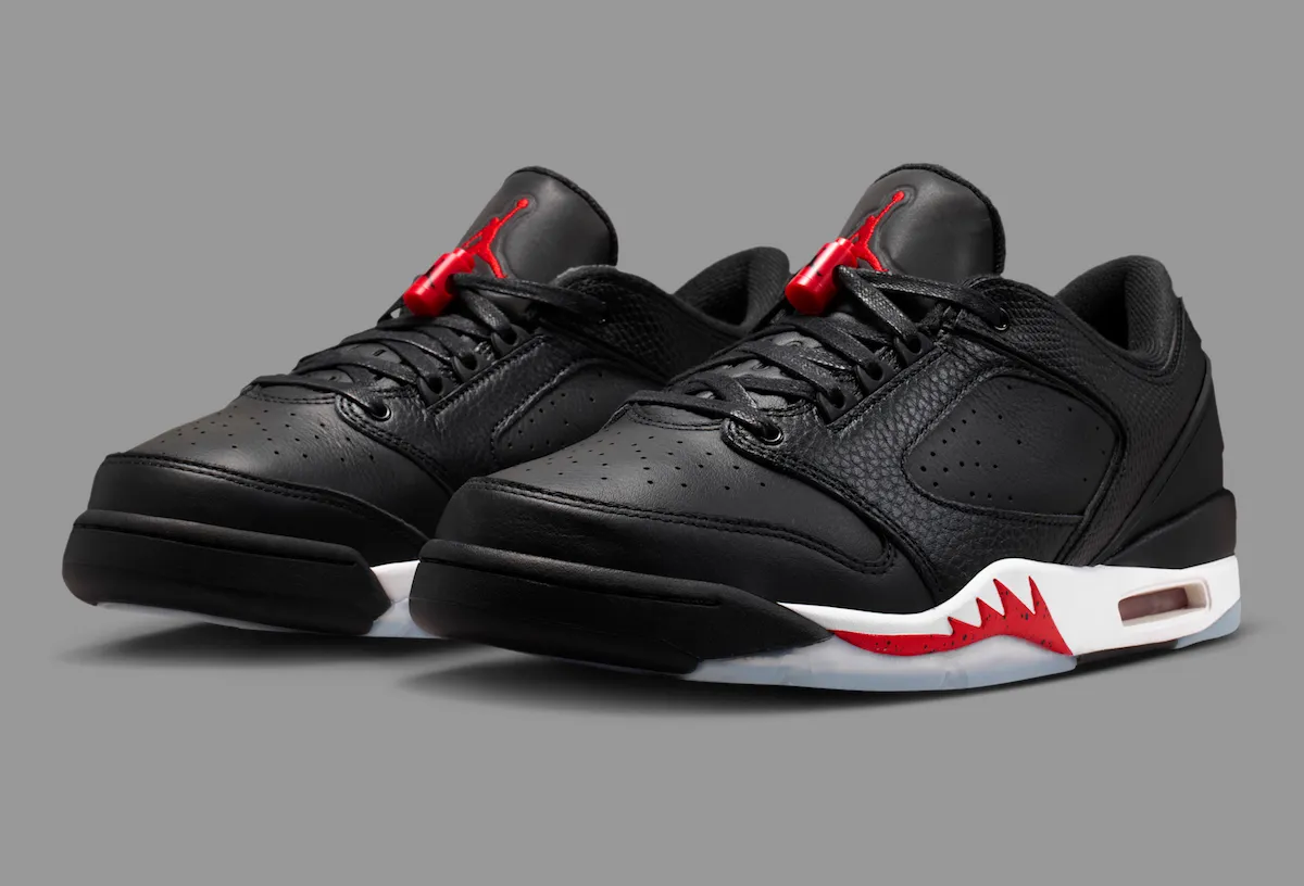 Jordan Sixty Plus Low“Bred”2026混血篮球鞋：五正代基因融合黑红禁穿美学缩略图