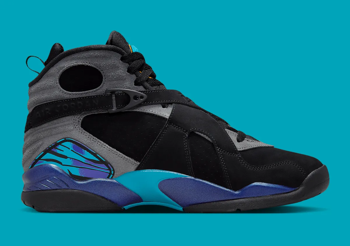 Air Jordan 8水蓝复刻7.19回归！全尺码元年模具致敬93全明星