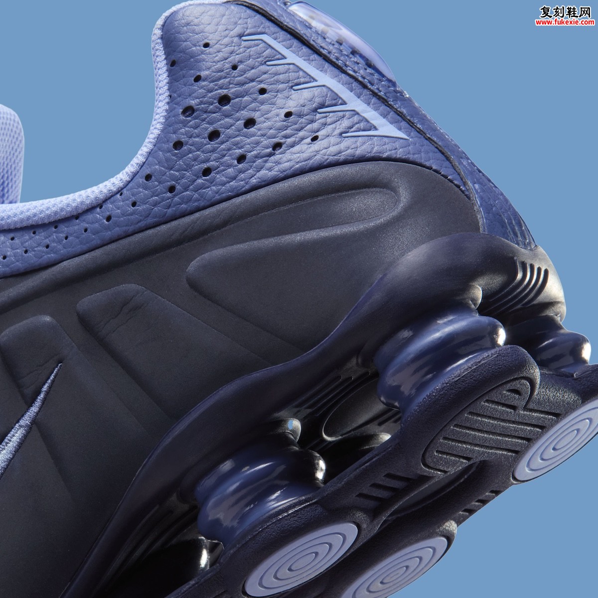 Nike Shox R4 “Obsidian/Diffused Blue” “深蓝”2025年秋日回归,经典缓震战靴焕新登场