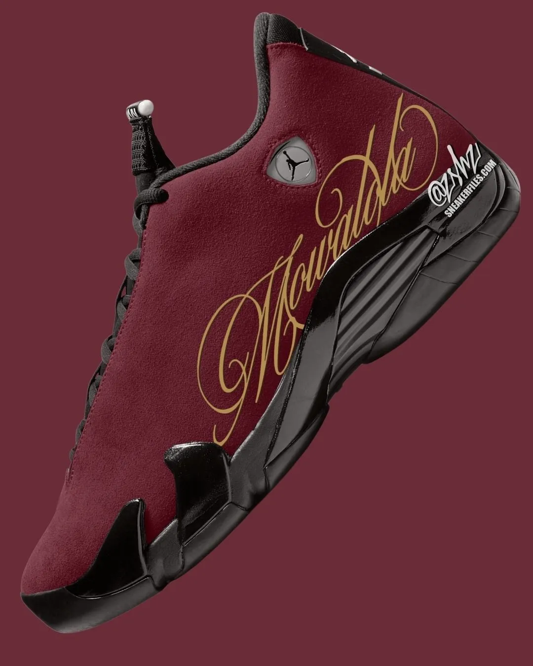 Mowalola x Air Jordan 14 Mowalola联名Air Jordan 14“焦红”定档2026秋季发售