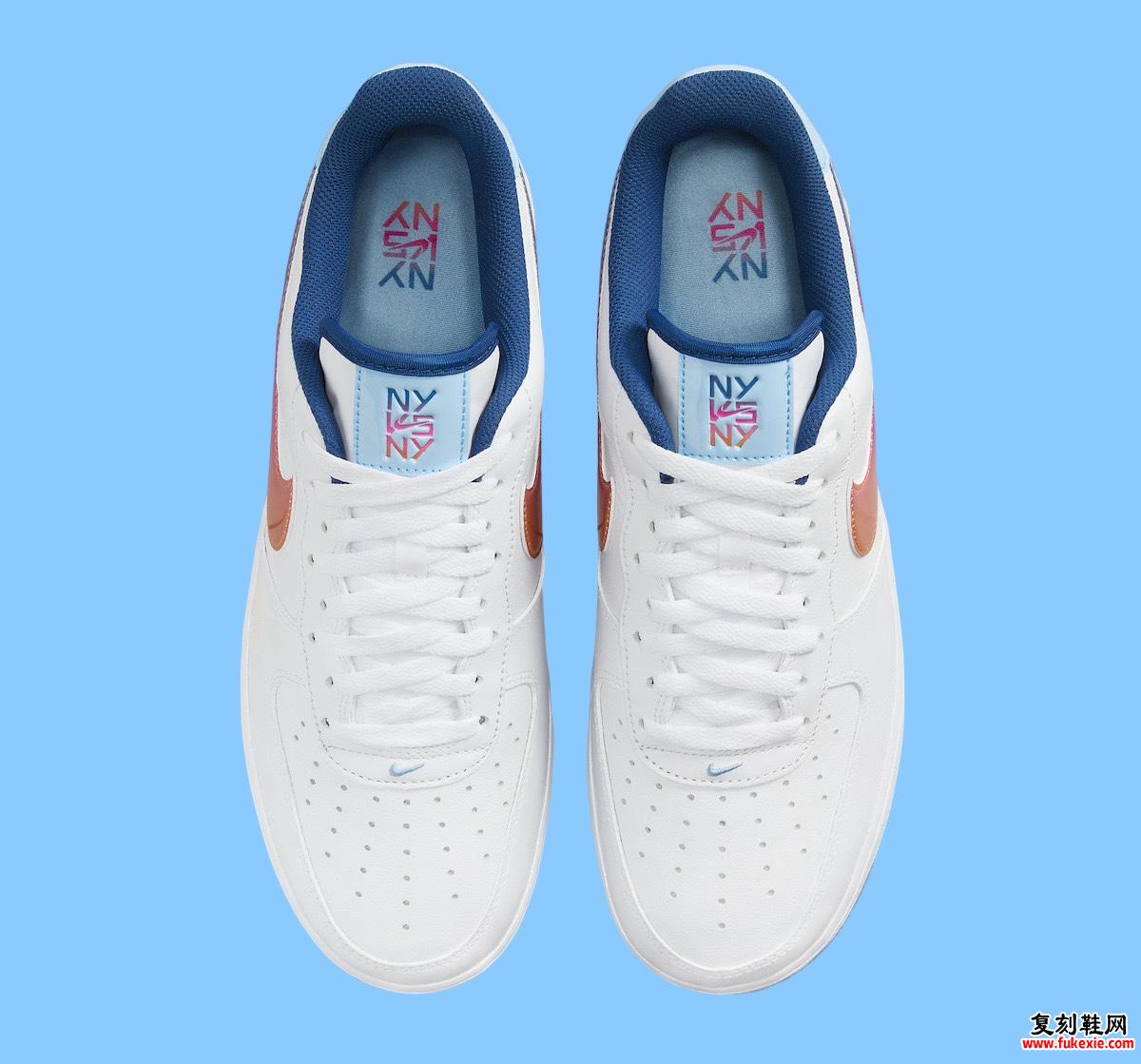 NIKE AIR FORCE 1 LOW “NY VS. NY” 将于 2024 年 6 月发售 货号：HF4833-100