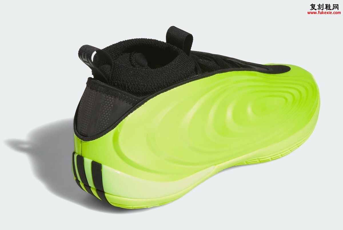 adidas Harden Vol. 10 “Hi-Res Yellow”阿迪达斯哈登10代「高亮黄」 高饱和荧光演绎无惧张扬