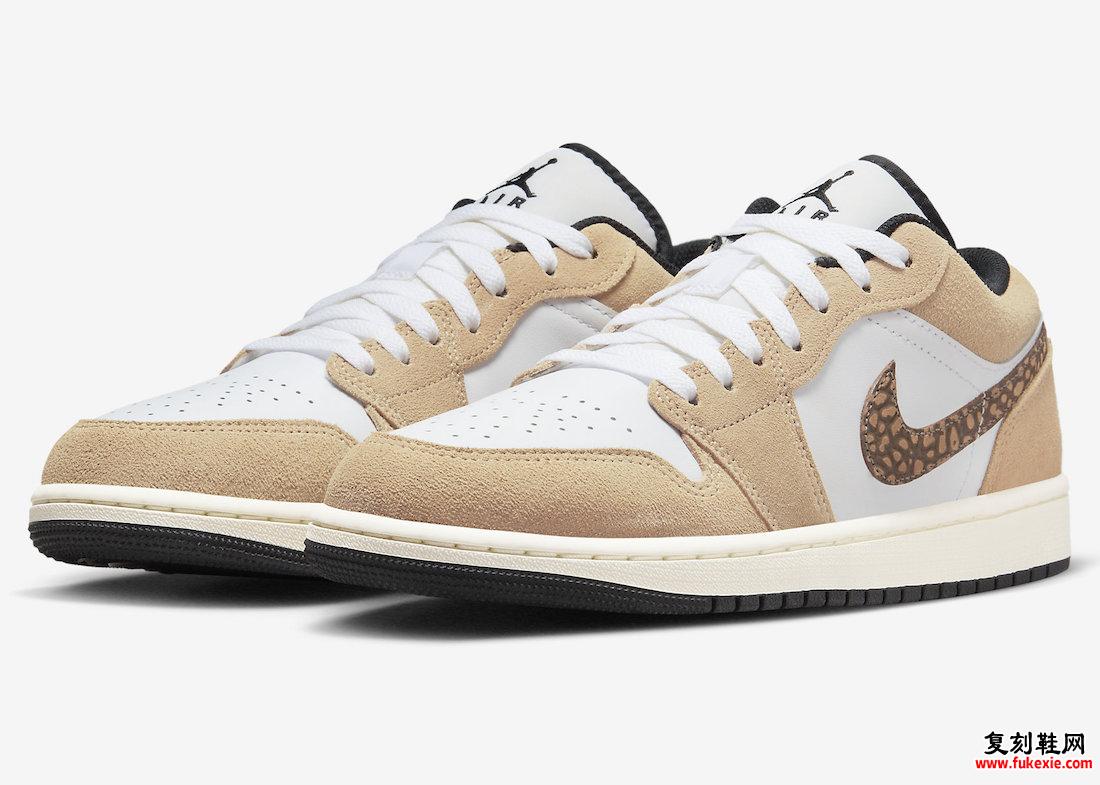 AIR JORDAN 1 LOW “BROWN ELEPHANT” 官方图片 货号：DZ4130-201