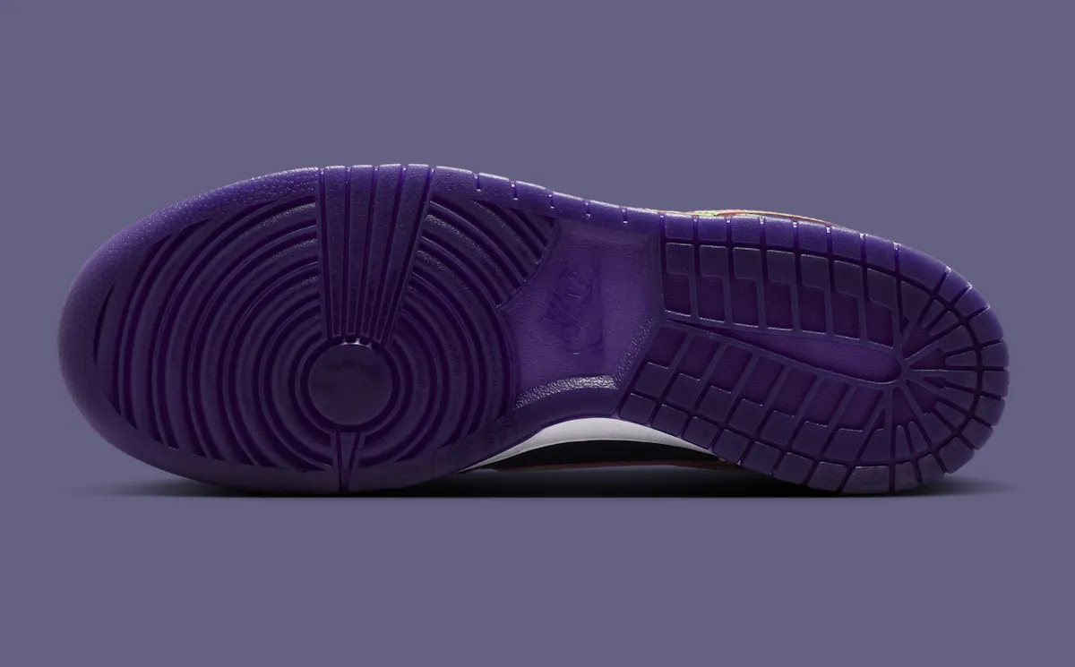 Nike Dunk Low“王朝紫”2026夏季发售,麂皮拼接彩色缝线致敬90年代复古美学