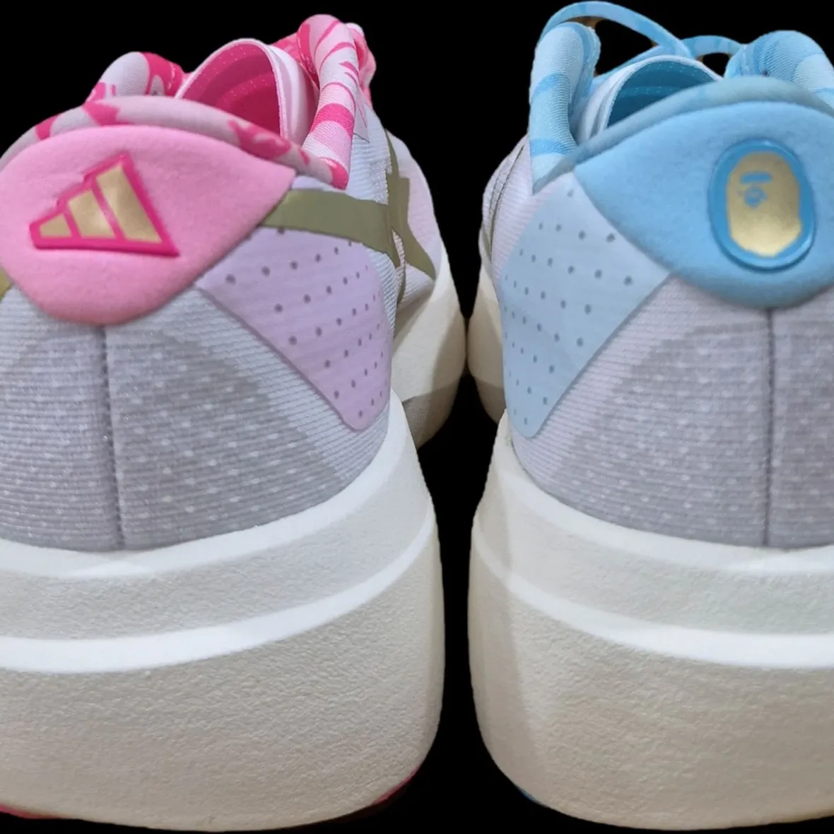 BAPE联乘阿迪达斯Adizero EVO SL迷彩不对称鸳鸯跑鞋将于六月一日正式发售定价二百美元街头潮流注入竞速基因