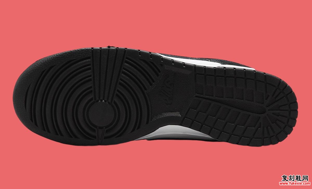 NIKE DUNK LOW “SUEDE PANDA” 2024 年夏季发售 货号:FQ8249-100