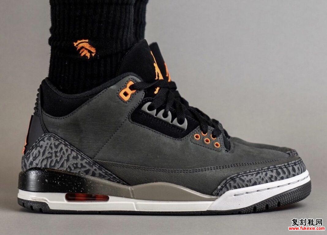 AIR JORDAN 3 “FEAR” (2023) 上脚照片一起欣赏 货号：CT8532-080