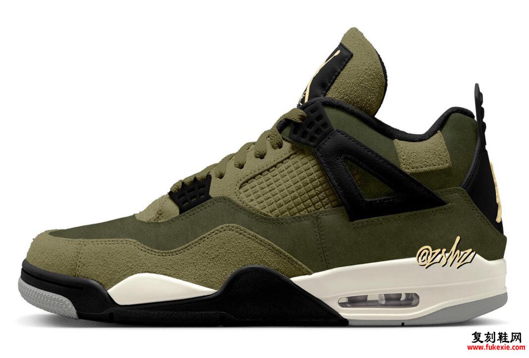 AIR JORDAN 4 CRAFT “MEDIUM OLIVE” 12 月 2 日发售 货号：FB9927-200