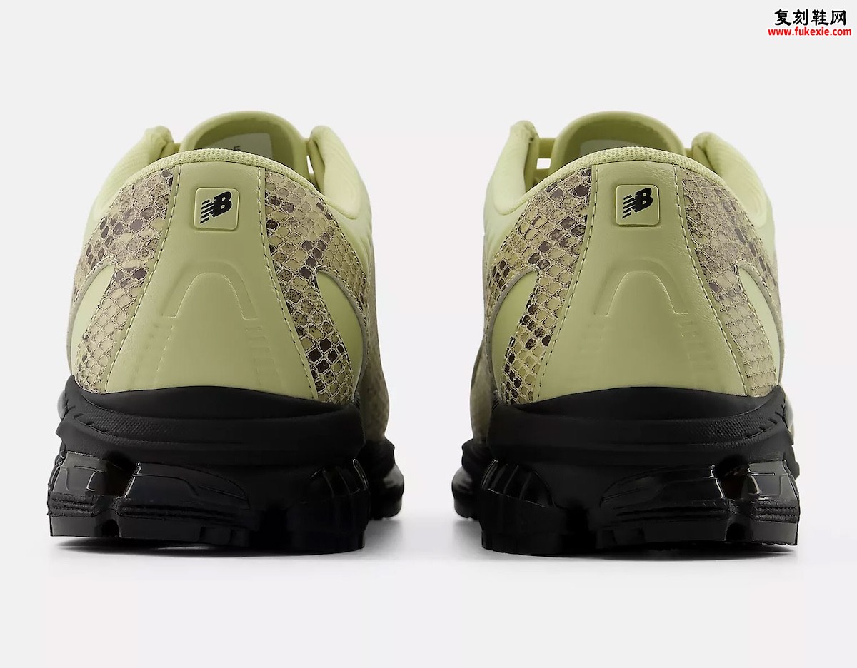 New Balance 1890A “Snakeskin” 莫卡辛混血鞋款2026年7月3日发售,ABZORB缓震大底与蟒蛇压纹皮革插图4 New Balance 1890A “Snakeskin” 莫卡辛混血鞋款2026年7月3日发售,ABZORB缓震大底与蟒蛇压纹皮革
