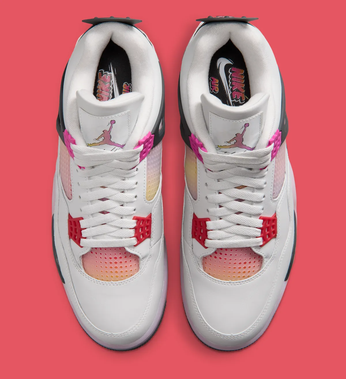 漫画飞人重生：Air Jordan 4 Comic复刻1985年Dunk漫画T恤，半透明渐变网面独家深度评测