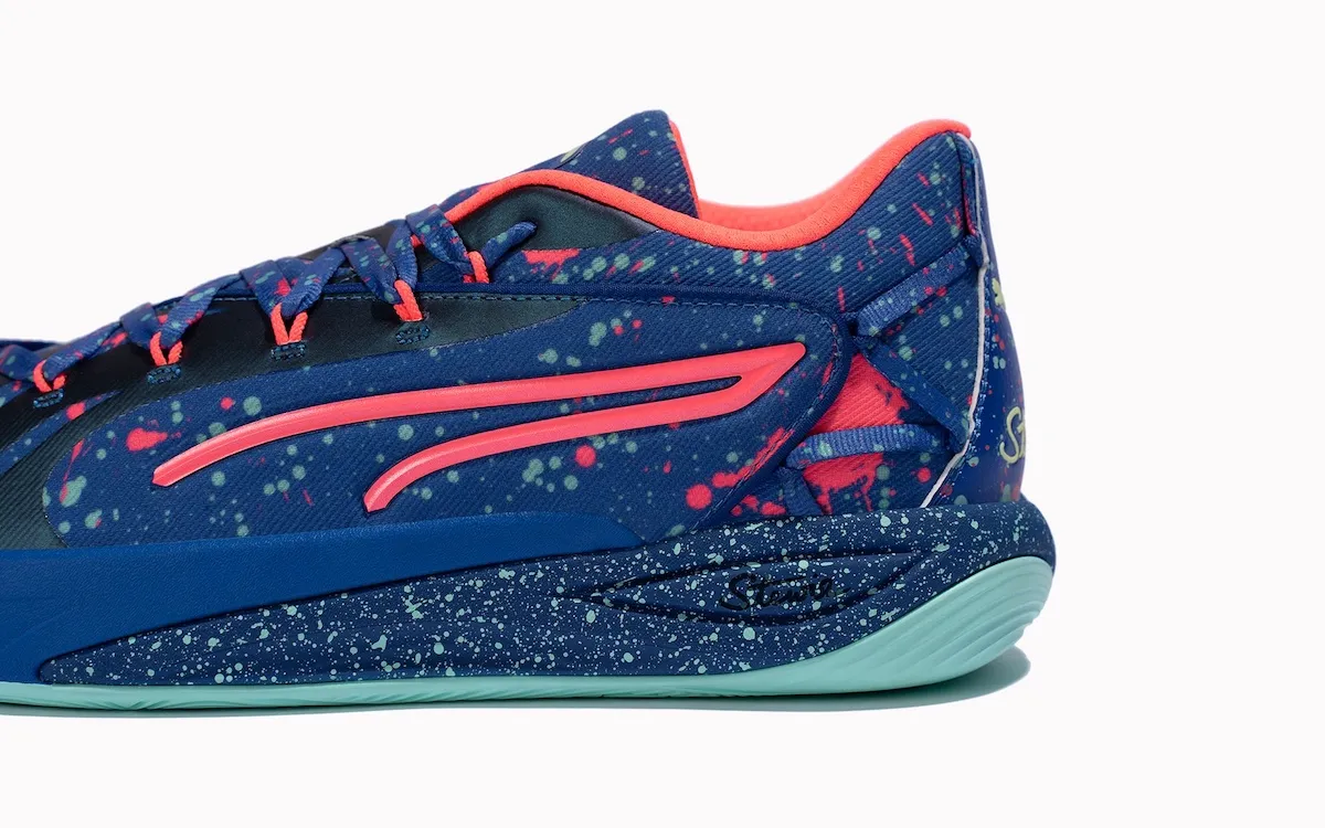 PUMA Stewie 4 “Night Vision” 深度解析：银河美学与硬核性能的WNBA新纪元