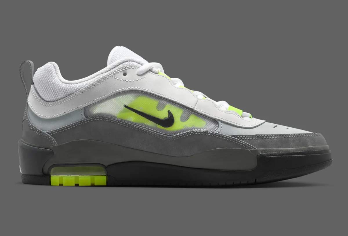 当经典跑鞋基因滑入街头：Nike SB Air Max Ishod “Neon” 三月致敬95经典