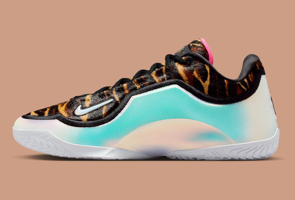 Nike LeBron 23 “Heat Wave”配色致敬热火三巨头 猎豹纹与虹彩设计重现南滩辉煌