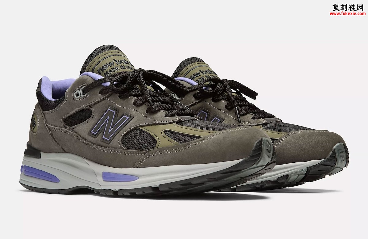 New Balance 991v2「Raven」全新演绎 经典英伦美学融合现代科技革新