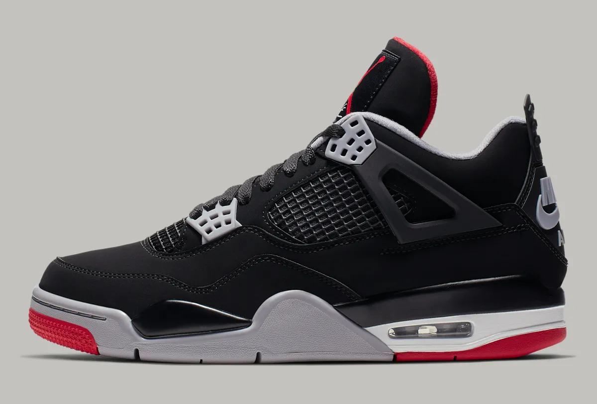 元年细节全线回归：Air Jordan 4 “Bred” 2026黑五再现1989经典