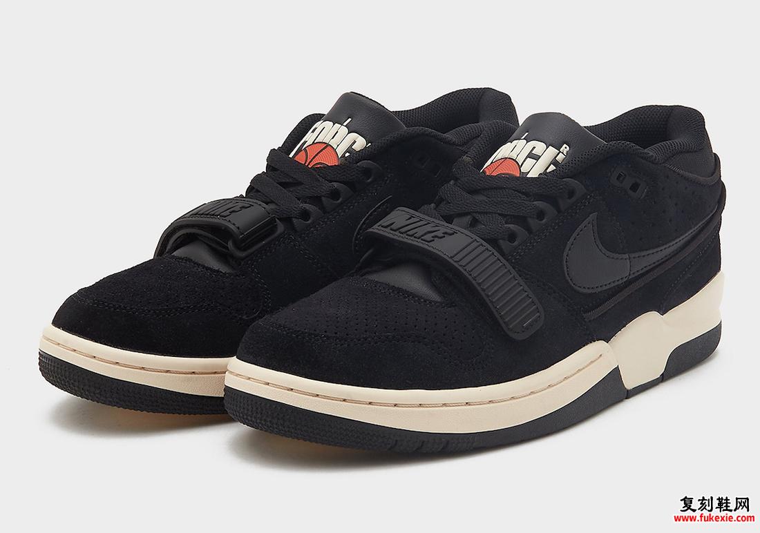 NIKE AIR ALPHA FORCE 88 黑色和番石榴冰色 货号：FN6594-002