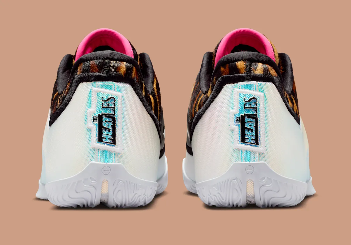 Nike LeBron 23 “Heat Wave”配色致敬热火三巨头 猎豹纹与虹彩设计重现南滩辉煌