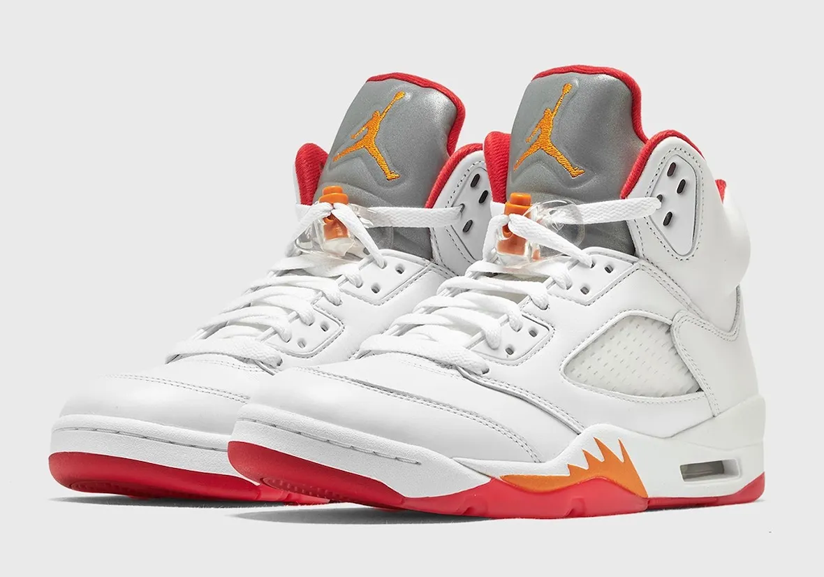 Air Jordan 5 “Sunset”致敬二十年前那道日落光芒！Air Jordan 5 女子专属橙红渐变配色9月25日回归缩略图