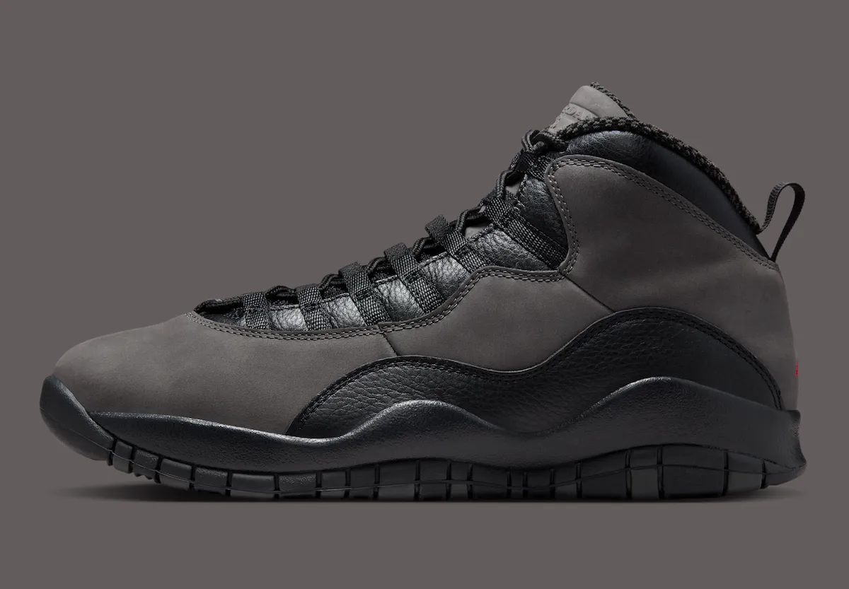 Air Jordan 10 “Shadow”暗影复刻版2025年11月发售 复刻鞋网解析元年细节