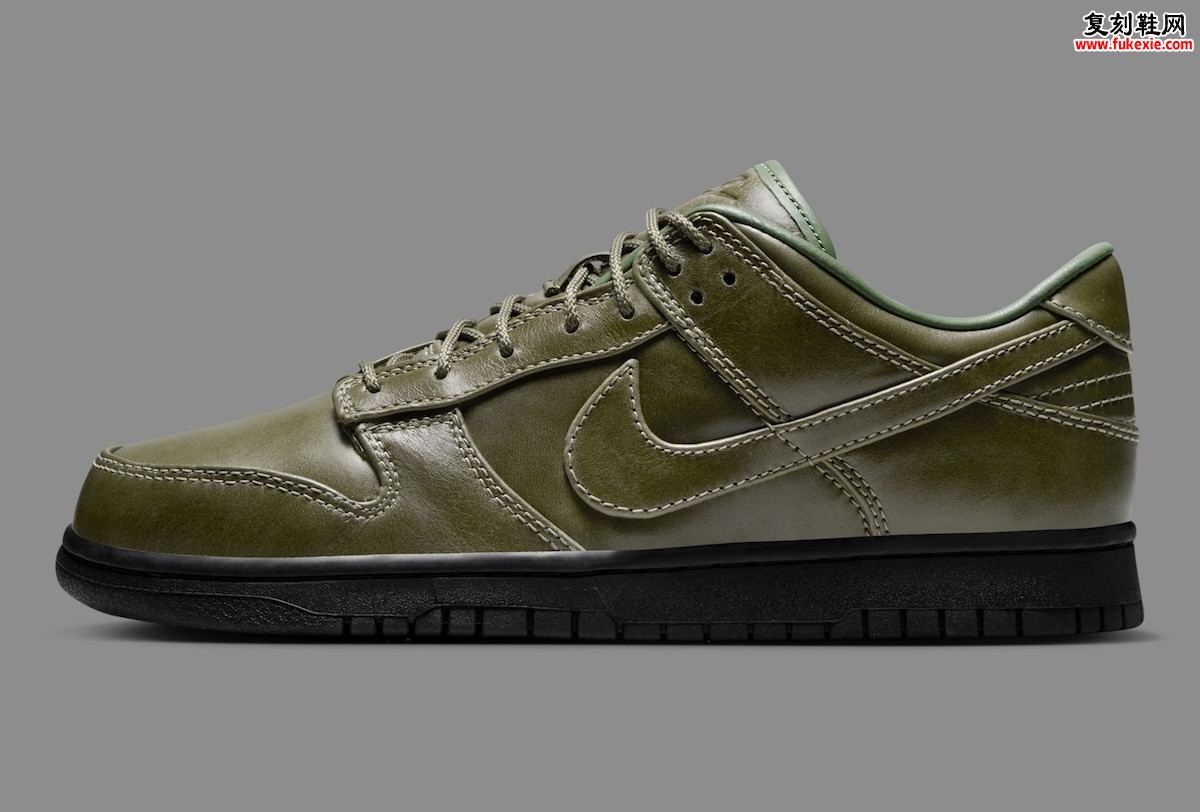 耐克 Dunk Low PRM “正装鞋”套装2026年1月6日发售 以抛光皮革重塑经典街头轮廓