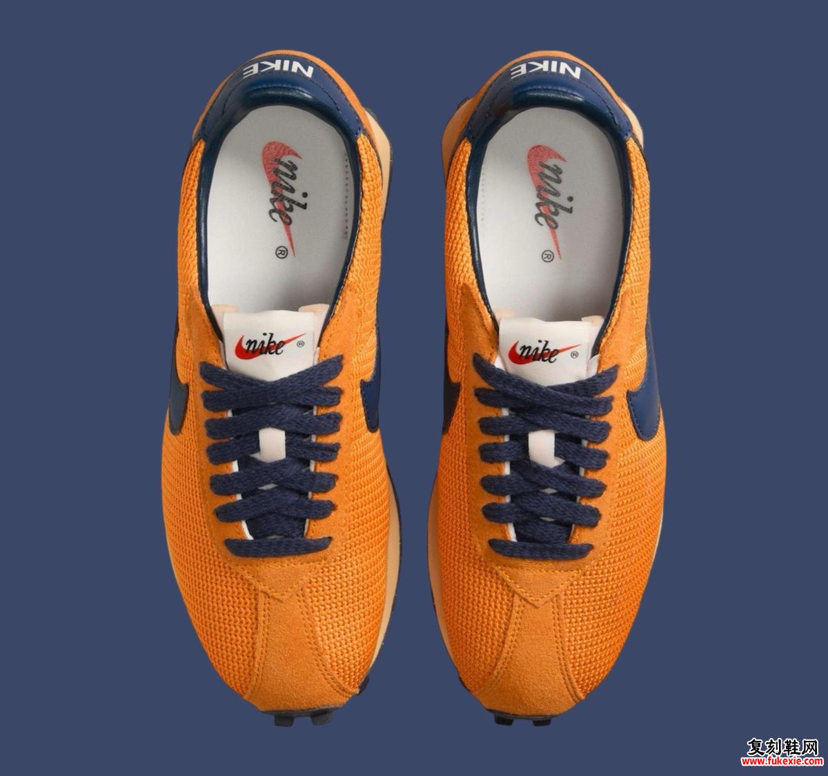 Nike LD-1000 “Orange Peel/Armory Navy” 将于 2025 年春季发布 货号：IB3483-800