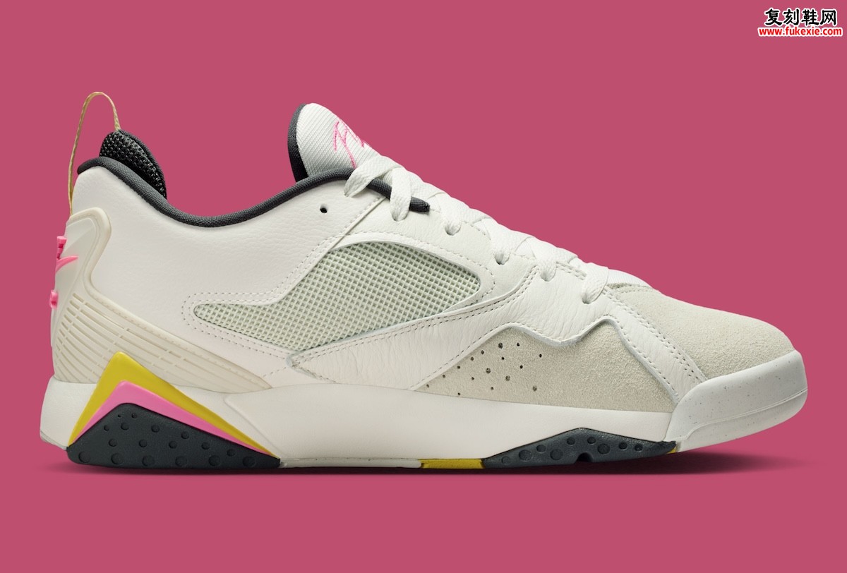 乔丹MVP 92「粉红柠檬」2026年春季发售 AJ7设计基因融合休闲风尚