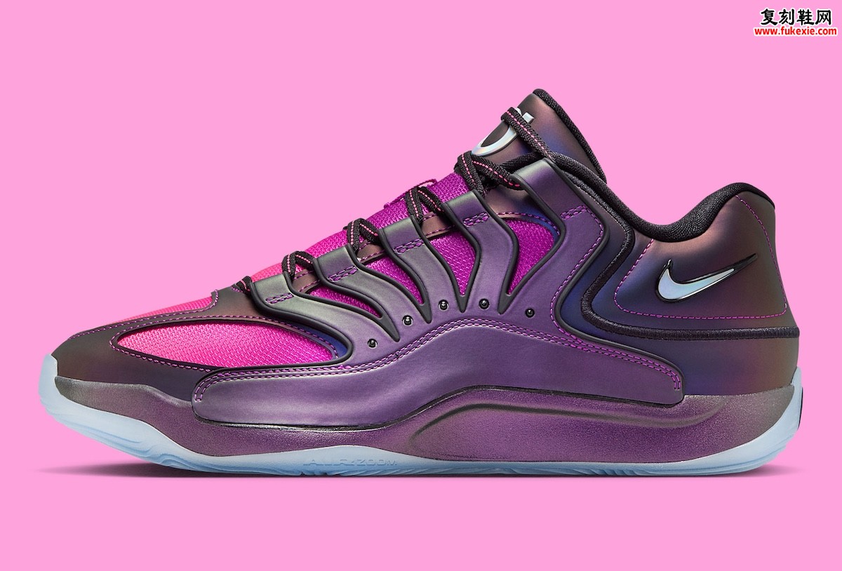 Nike KD 18 “Vivid Purple” KD 18幻影紫配色即日发售,170美元复刻经典发泡之魂
