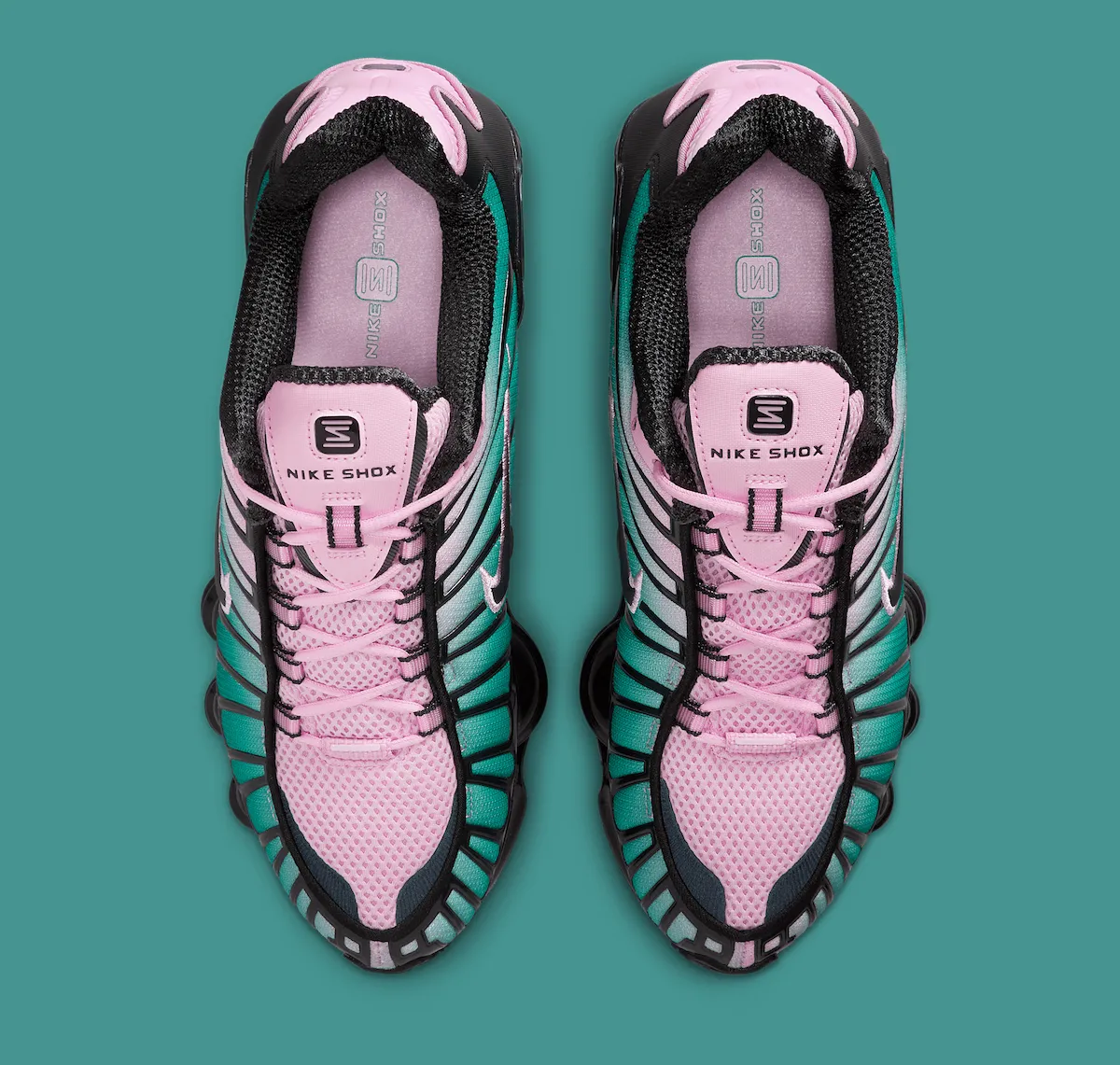 Nike Shox TL Fade “Light Arctic Pink/Neptune Green” Nike Shox TL西瓜配色8月19日发售