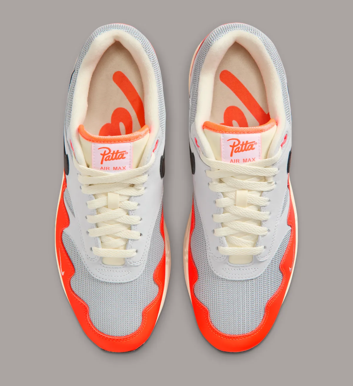 Patta x Nike Air Max 1 Waves 携“Hyper Crimson”双色套装,于2026年春季重塑联名经典