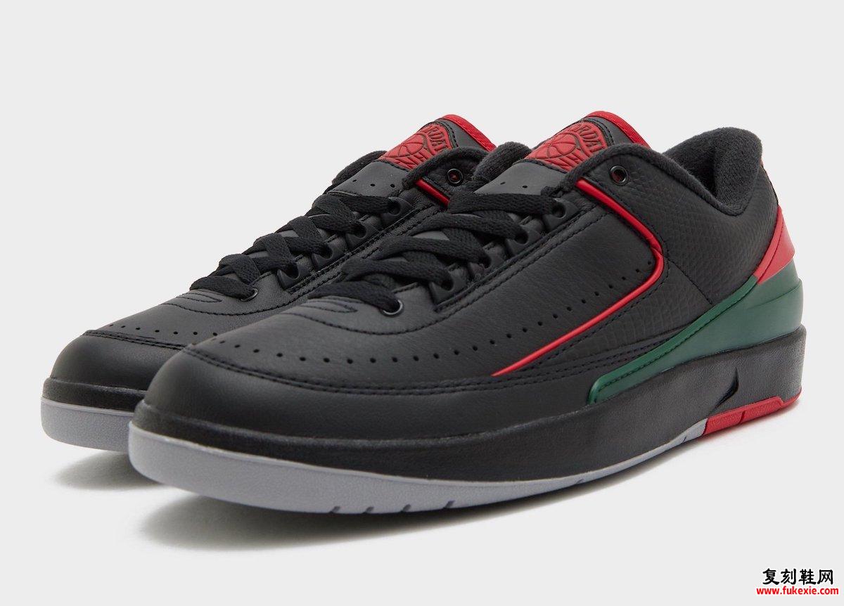 抢先欣赏 AIR JORDAN 2 LOW “CHRISTMAS” 货号：DV9956-006