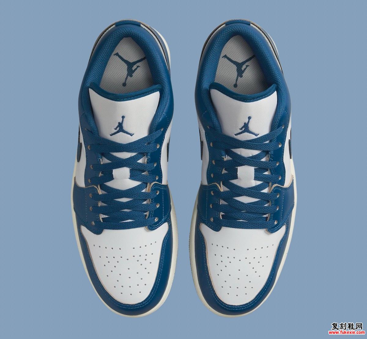 AIR JORDAN 1 LOW SE “INDUSTRIAL BLUE” 现已上市（2024 年 4 月）