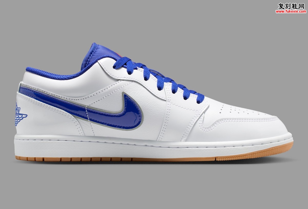 Air Jordan 1 Low “Dodgers”  ‘道奇队’ 配色以细节色彩诉说洛杉矶棒球文化