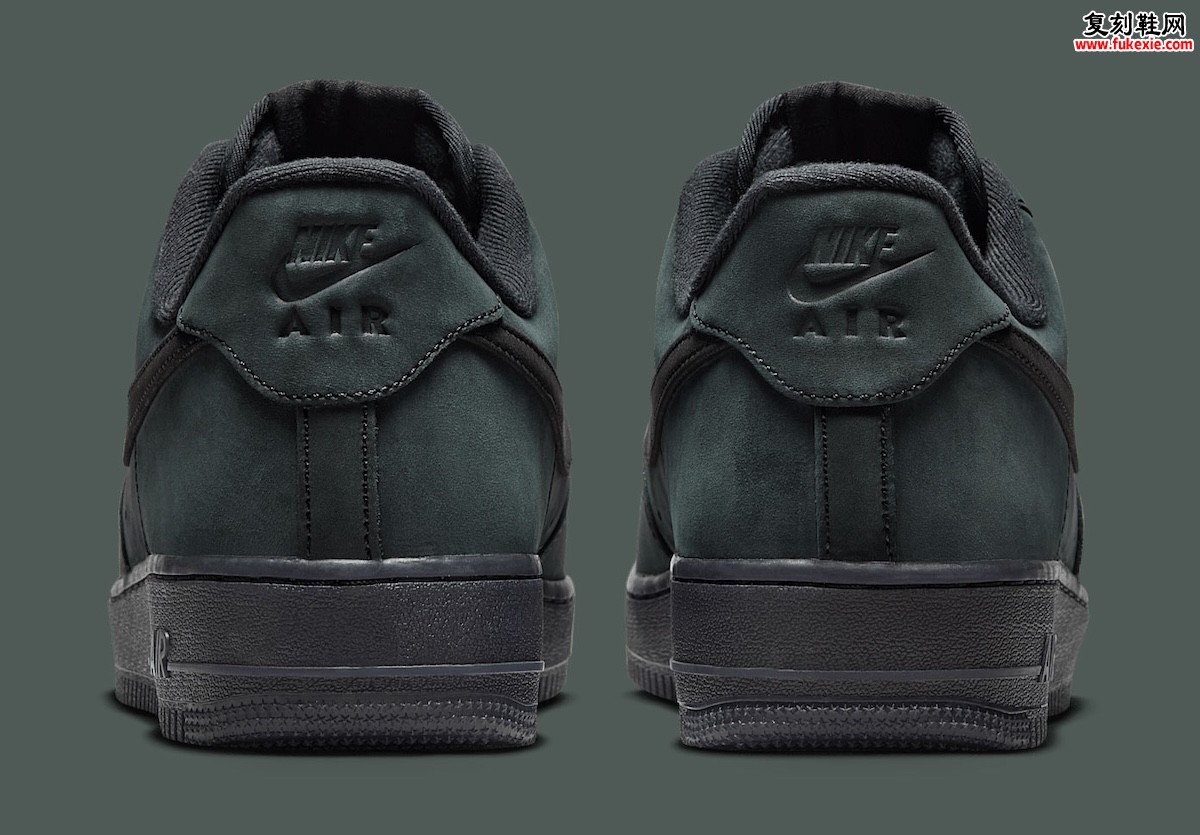 Nike Air Force 1 Low “Black Nubuck” 2025秋季重磅登场！Nike Air Force 1黑麂皮款即将发售