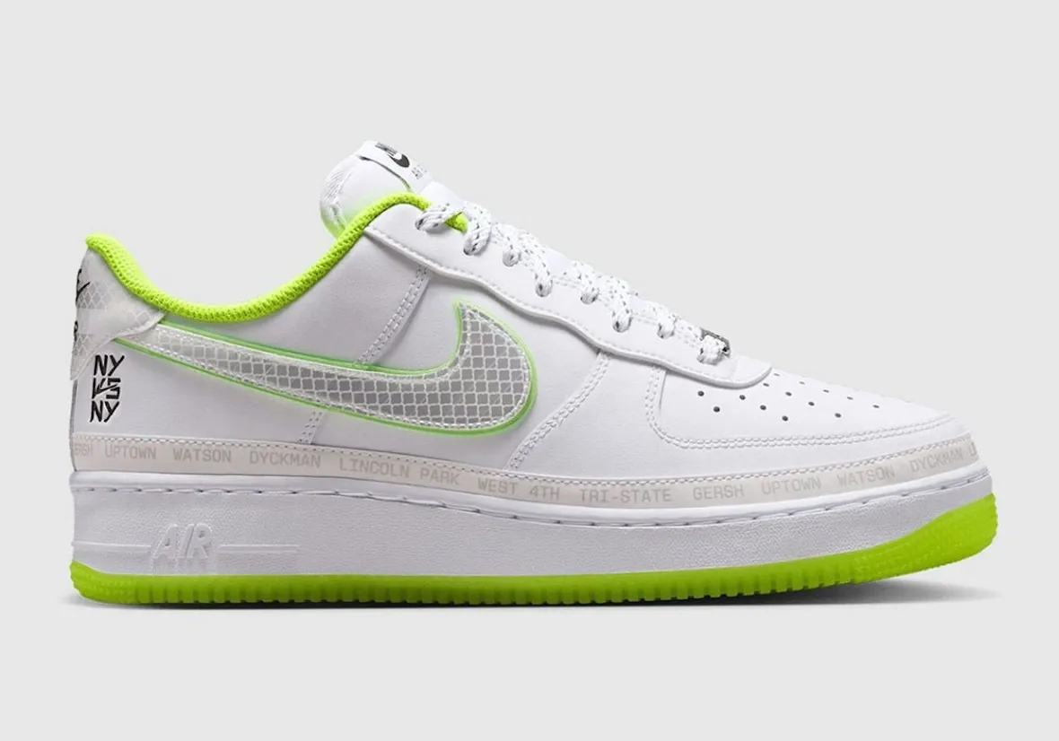 Nike Air Force 1 Low “NY vs NY” 2026：致敬纽约街球圣地，6月26日发售，定价130美元